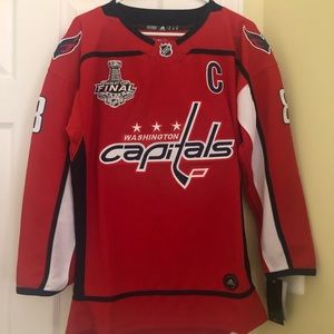Washington Capitals Stanley Cup Ovechkin Jersey